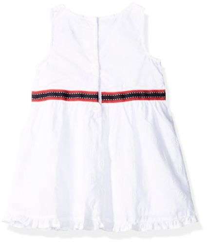 Nautica Childrens Apparel NIV0085Q Baby Girls Anchor Printed Dress Baby Clothing Deals